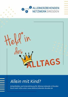 Angebotsbroschüre für Alleinerziehende - Allein mit Kind?